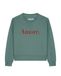 Watapparel Sweatshirt 'Amore' groen / merlot