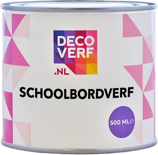 Decoverf.nl Decoverf schoolbordverf lichtblauw, 500ml