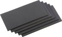 Metafranc WU0645726 Meubelmat Zelfklevend Zwart (l x b) 200 mm x 100 mm 1 set(s)