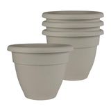 The HC Companies Cottage Stone Plantenbakken, 8" (Pack van 4)
