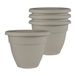 The HC Companies Cottage Stone Plantenbakken, 8" (Pack van 4)