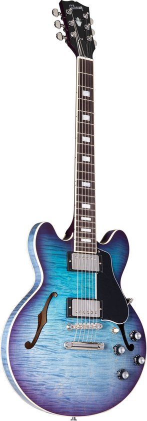 Gibson ES-339 Figured Blueberry Burst - Semi-akoestische gitaar