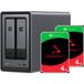 Ugreen DXP2800 + 2x 4 To Seagate IronWolf HDD Bundle, NAS