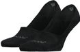 Levi's Lot de 2 chaussettes invisibles en Tencel Unisexe Noir 39-42