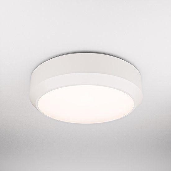 HOFTRONIC Pulsa LED Bulkhead - Wit - Bewegingssensor - CCT Lichtkleur instelbaar - IP66 - Ø25 cm