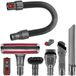 PromoHome® set 8-en-1, compatibel met Dyson V6, V7, V8, V10, V11, V15, DC34, DC35, DC59, DC62 – accessoires voor stofzuiger, gris