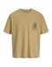 JACK&JONES JPRBLUMANSON SS TEE Heren T-shirt Wit Katoen Loose Fit Ronde Hals Korte Mouw L