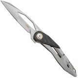 CRKT Nucleus 5703 Bead Blast CPM MagnaCut, Grey Titanium, Carbon Fiber Overlay, zakmes, Princeton Wong design