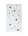 Mani TEXTILE TPS_ETOITRICO_80 tapijt, polyester, wit, 80 x 150