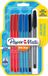 Paper Mate InkJoy 100ST-balpennen | Medium Punt (1,0 mm) | Zwarte, Blauwe en Rode inkt | 8 stuks
