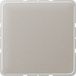 Jung CD 594-0 PT: Afdekplaat voor inbouwdoos, klikmechanisme, kleur: platina. CD 500