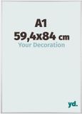 Your Decoration - Cadre puzzle 59,4x84 cm - Argent mat
