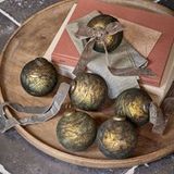 LOBERON Kerstbal set van 6 Goldenblist