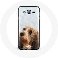 Maniacase Hoesje voor Samsung Galaxy J7 Small basset hound griffon vendéen