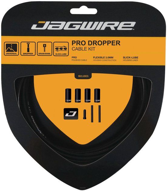 Jagwire Pro Kabelhuls Zadelpen Zilver 1700 mm