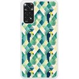 Toucan Verstevigd hoesje met sublimatie bedrukking, compatibel met Xiaomi Redmi Note Toucan losange