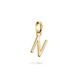 Thomas Sabo Charm Club CC1220-413-39 Charm-hanger Unisex Zilver Geel Goud