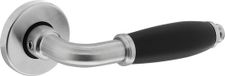 Intersteel Deurkruk Courgette met rozet ø49x7mm verdekt mat chroom