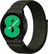 By Qubix - Sport Loop nylon bandje voor Garmin Forerunner 970 / 570 (47mm) / 255 - Leger groen - 22mm