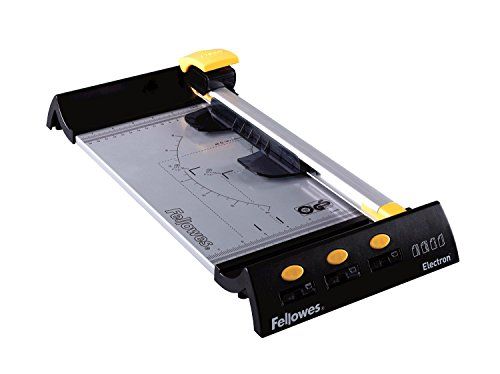 Fellowes Electron A4 Elektrische Rol Snijmachine - Zwart/Metallic
