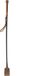 26 Bol Riding Crop 26- Italian Leather Bruin, Zwart