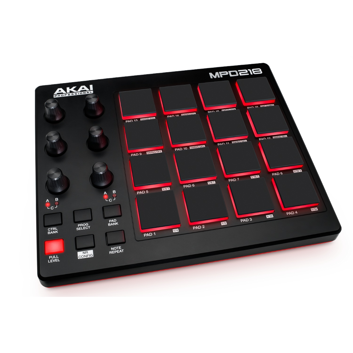 Akai MPD218 USB/MIDI-controller