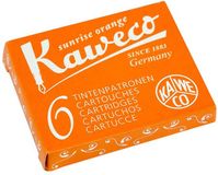 Kaweco Vulpen Inktpatroon - Sunrise oranje - Medium