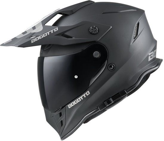 Bogotto H331 Endurohelm - Zwart Mat - S