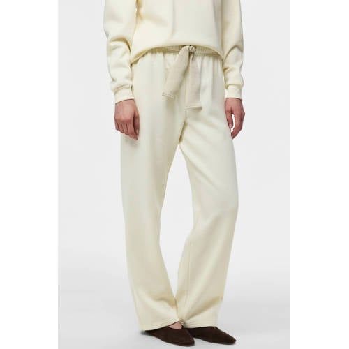 PIECES sweatpants PCCHILLI zachtgeel