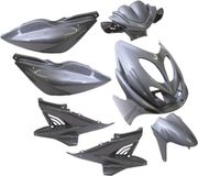Edge Gransier Plaatset Yamaha Aerox tot bj. 2014 9 delig antraciet glans