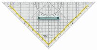 Linex 2632 45° driehoek Acryl Transparant