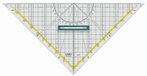 Linex 2632 45° driehoek Acryl Transparant