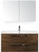 BES LED Seville Badmeubelset 100 cm - Tabacco - Keramische Wastafel Wit Enjoy met Spiegelkast