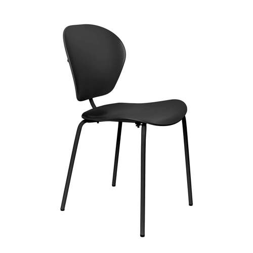 Zuiver Ocean Eetkamerstoel - Zwart (Set van 2)