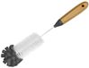 Peggy Perfect flessenborstel Panda Bamboo, bamboe handgreep, kunstborstels Blanc, 310 mm