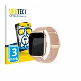 BROTECT Screenprotector 3 Stuks voor APAUK Smartwatch 2.01" Beschermglas transparant