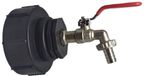 ZenithVibe Adaptateur de réservoir - Robinet en laiton pour conteneur d'eau - 1/2