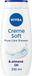 Nivea Crème Soft Shower Cream 250 ml - Pack of 6