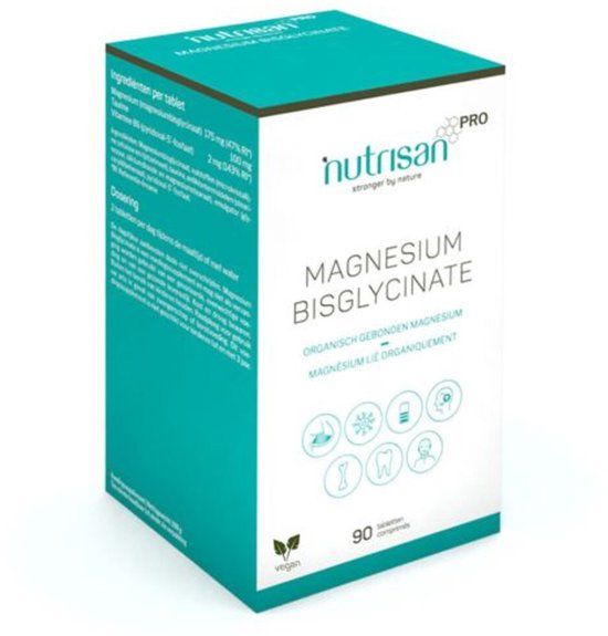 Nutrisan Orthonutrients Magnesium bisglycinate 90 Tabletten