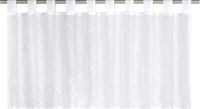 Elbersdrucke Bistro Gordijn Crossover Voile 48x140 cm transparant