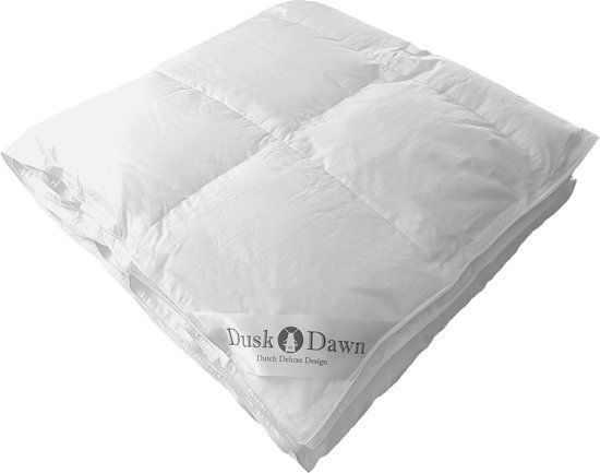 Dusk till Dawn - Zomer - Donzen Dekbed - 240x220 cm - Wit