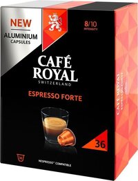 Café Royal Espresso Forte - 36 Aluminium capsules - Compatibel met Nespresso