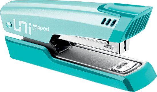 Maped Office Maped nietmachine universeel half strip 20/25 blad, pastellmint