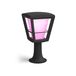 Philips Hue Econic - Smart Outdoor Pedestal Light - Black