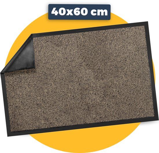 Pasper Droogloopmat - 40 x 60 cm - Beige