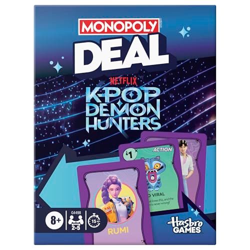 Monopoly Deal: Kpop Demon Hunters Kaartspel