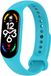 Strap-it Xiaomi Mi Band 7 siliconen bandje - lichtblauw