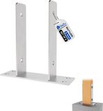 Gezu Impex U-paalhouder op plaat Thermisch verzinkt Set van 8 71 x 200 mm