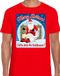 Bellatio Decorations Shoppartners Bv Fout Kerstshirt / t-shirt - Merry shitmas who stole the toiletpaper - rood voor heren - kerstkleding / kerst outfit L