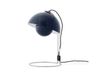 &TRADITION Lampe à poser Flowerpot VP4, bleu acier, 36 cm